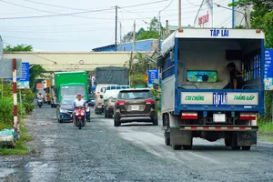 Chi gần 43 tỉ sửa chữa Quốc lộ 80 đoạn qua Cần Thơ trong quý II-2024