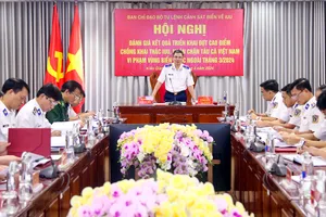 Bộ Tư lệnh Cảnh sát biển sơ kết đợt cao điểm chống khai thác IUU tháng 3