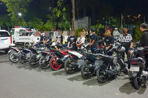 Công an Hậu Giang xử lý nghiêm tình trạng tụ tập đua xe