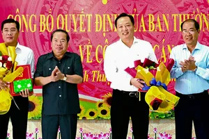 Chủ tịch huyện U Minh Thượng làm Phó Chánh văn phòng Tỉnh ủy Kiên Giang