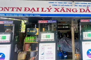 1 doanh nghiệp xăng dầu ở tỉnh Sóc Trăng bị phạt 93 triệu đồng