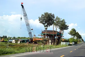 Cao tốc trục ngang trên địa bàn tỉnh Hậu Giang chậm 44% so với kế hoạch 