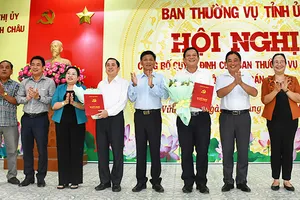 Ban Thường vụ Tỉnh ủy Sóc Trăng điều động nhiều cán bộ 