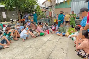 An Giang: Công an TP Long Xuyên phát hiện 26 người tụ tập đánh bài ăn tiền