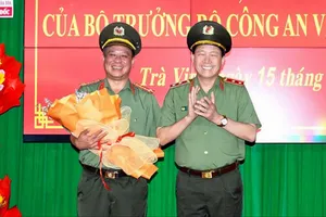 Phó Giám đốc Công an Đồng Tháp làm Giám đốc Công an tỉnh Trà Vinh