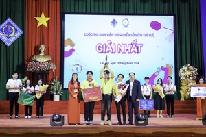19 sinh viên đạt giải cá nhân tại cuộc thi 'Sinh viên với quyền sở hữu trí tuệ'