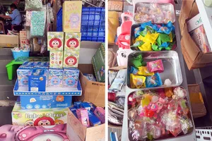 Quản lý thị trường tỉnh Hậu Giang tạm giữ hơn 2.000 'túi mù' không hóa đơn chứng từ