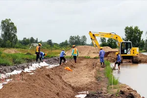 Nguồn cát duy nhất cho dự án trục ngang qua Hậu Giang không còn