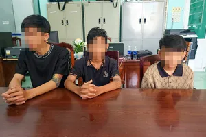 Bắt giữ nhóm thiếu niên cướp giật trên địa bàn TP Rạch Giá