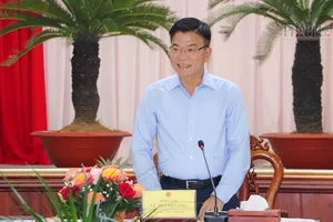 Phó Thủ tướng Lê Thành Long làm việc với tỉnh Hậu Giang và Kiên Giang