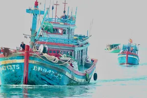 Cảnh sát biển phát hiện 3 tàu cá vi phạm IUU trên vùng biển Tây Nam