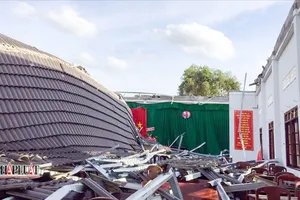 Vụ sập mái hội trường 6 năm trước ở tỉnh Hậu Giang cũ: 6 người bị khởi tố