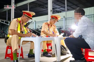 Nhiều người 'cù nhây' với CSGT Cần Thơ khi vi phạm nồng độ cồn 