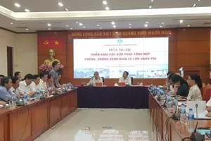 Ngân sách dự phòng không đủ bù thiệt hại do dịch tả châu Phi