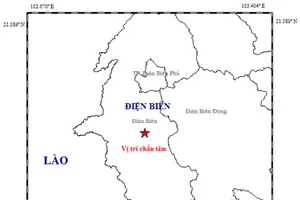 Động đất tại tỉnh Điện Biên
