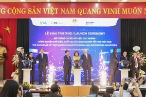 Khai trương hệ thống dữ liệu ngành công nghiệp hỗ trợ Việt Nam