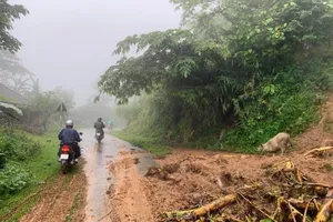 Miền núi phía Bắc: Mưa to, động đất sát biên giới
