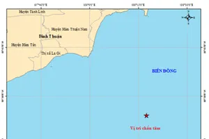 Chuyên gia phân tích trận động đất ngoài khơi Bình Thuận