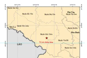 Động đất mạnh ở Sơn La, một số nơi ở TP Hà Nội rung lắc
