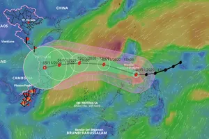 Lo ngại diễn biến bão Goni phức tạp khi vào Biển Đông