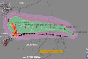 Nhiều yếu tố khiến bão số 13 rất mạnh 