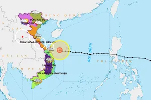 Bão số 13 đang áp sát, chỉ còn cách Đà Nẵng 170km