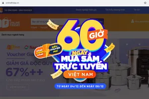 Khởi động ngày hội mua sắm trực tuyến lớn nhất Việt Nam