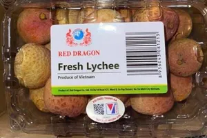 Mỗi tuần, Singapore tiêu thụ ít nhất 1 container vải thiều Việt Nam