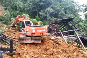 3 người chết do sạt lở đất ở Tuyên Quang