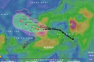 Bão Conson và Chanthu cùng hoạt động, liệu có 'bão chồng bão'?