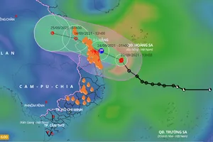 Phó Thủ tướng Lê Văn Thành chủ trì cuộc họp ứng phó bão số 6