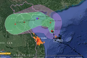 Bão số 7 hướng vào Vịnh Bắc bộ, dự báo phức tạp khi có không khí lạnh