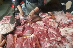 Giá heo giảm 30.000 đồng/kg, nông dân khóc ròng