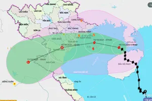 Bão số 7 đã vào Vịnh Bắc bộ, ngày mai phát tin bão số 8