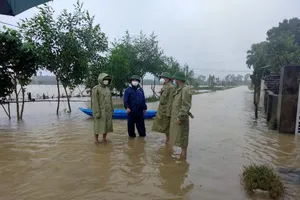 Lũ trên các sông ở miền Trung, Tây Nguyên đang lên nhanh