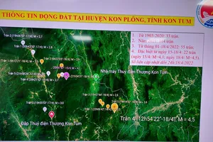 Viện Vật lý địa cầu nêu nguyên nhân động đất ở Kon Tum