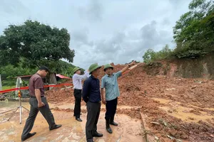 Thái Nguyên: Sạt lở đất làm 3 người chết