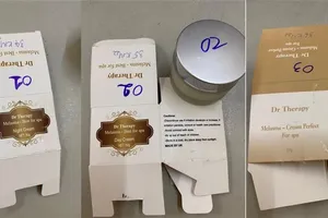 Cảnh báo 3 loại mỹ phẩm 'Made by UK' chứa chất cấm 