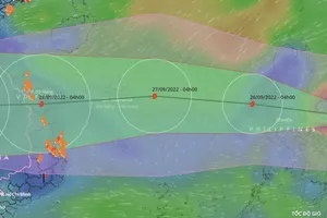 Bão Noru rất mạnh, đang ở sát cấp siêu bão với sức phá hoại cực kỳ lớn