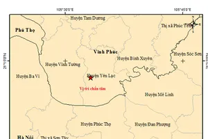 Động đất tại Lai Châu, Vĩnh Phúc