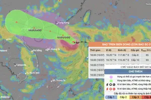 Bắc Bộ chủ động ứng phó với bão số 1 mạnh cấp 10-11