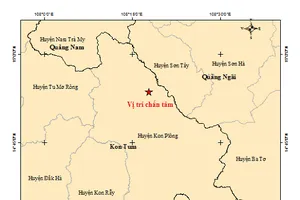 Kon Tum động đất 4.4 độ richter, mạnh nhất từ đầu năm đến nay