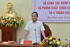 'Thời tiết diễn biến bất thường, các địa phương không chủ quan trong phòng, chống cháy rừng'