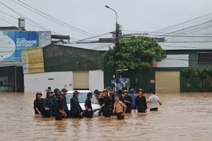 Công điện hỏa tốc ứng phó với lũ trên sông ở Hà Giang