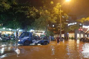 Đồng bằng sông Hồng có nguy cơ cao bị úng lụt