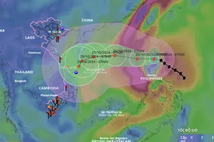 Chiều tối nay bão Trà Mi vào Biển Đông, có đường đi ‘kì dị’