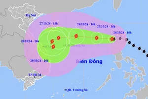 Bão Trà Mi vào Biển Đông, thành cơn bão số 6