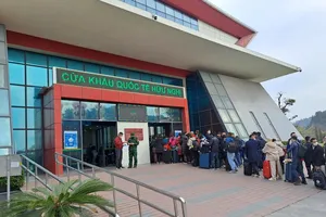Cửa khẩu quốc tế Hữu Nghị sẽ dừng thông quan hàng hoá từ 28 đến 31-1