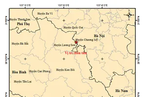 Ngoại thành Hà Nội vừa xảy ra động đất