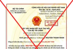Bộ Tài chính bị mạo danh trong chiêu trò lừa đảo mới